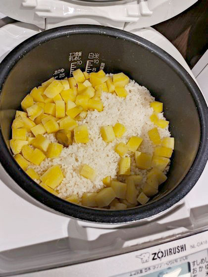 サツマイモご飯